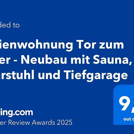 Ostseebad Kühlungsborn Ferienwohnung Tor Zum Meer - Neubau Mit Sauna, Fahrstuhl Und Tiefgarage מראה חיצוני תמונה
