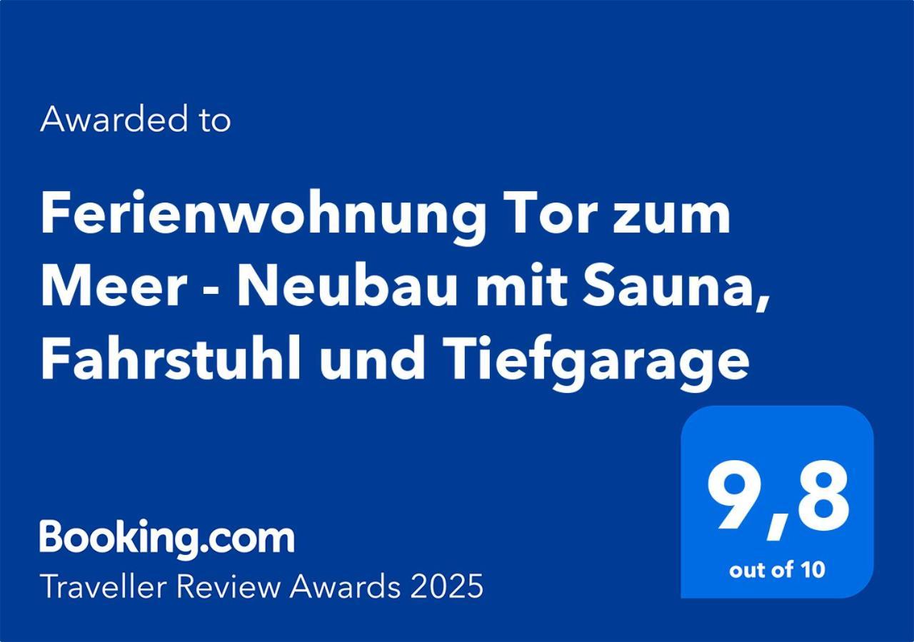 Ostseebad Kühlungsborn Ferienwohnung Tor Zum Meer - Neubau Mit Sauna, Fahrstuhl Und Tiefgarage מראה חיצוני תמונה